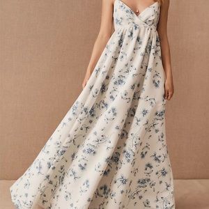 Sachin & Babi Palmer Dress BHLDN in light blue size 4